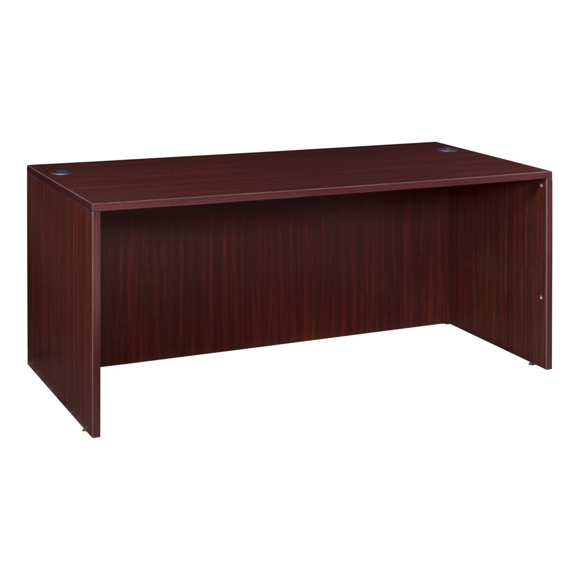 Regency Legacy Desk Shell — 66in., Mahogany, Adjustable Glides, Model# LDS6630MH
